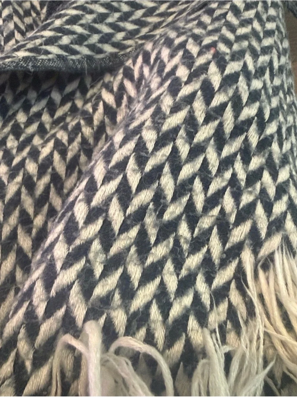 West Elm chunky woven